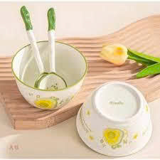 Bát Sứ Kèm Thìa