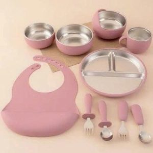Bộ Bát Đĩa Ăn Dặm An Toàn Cho Bé